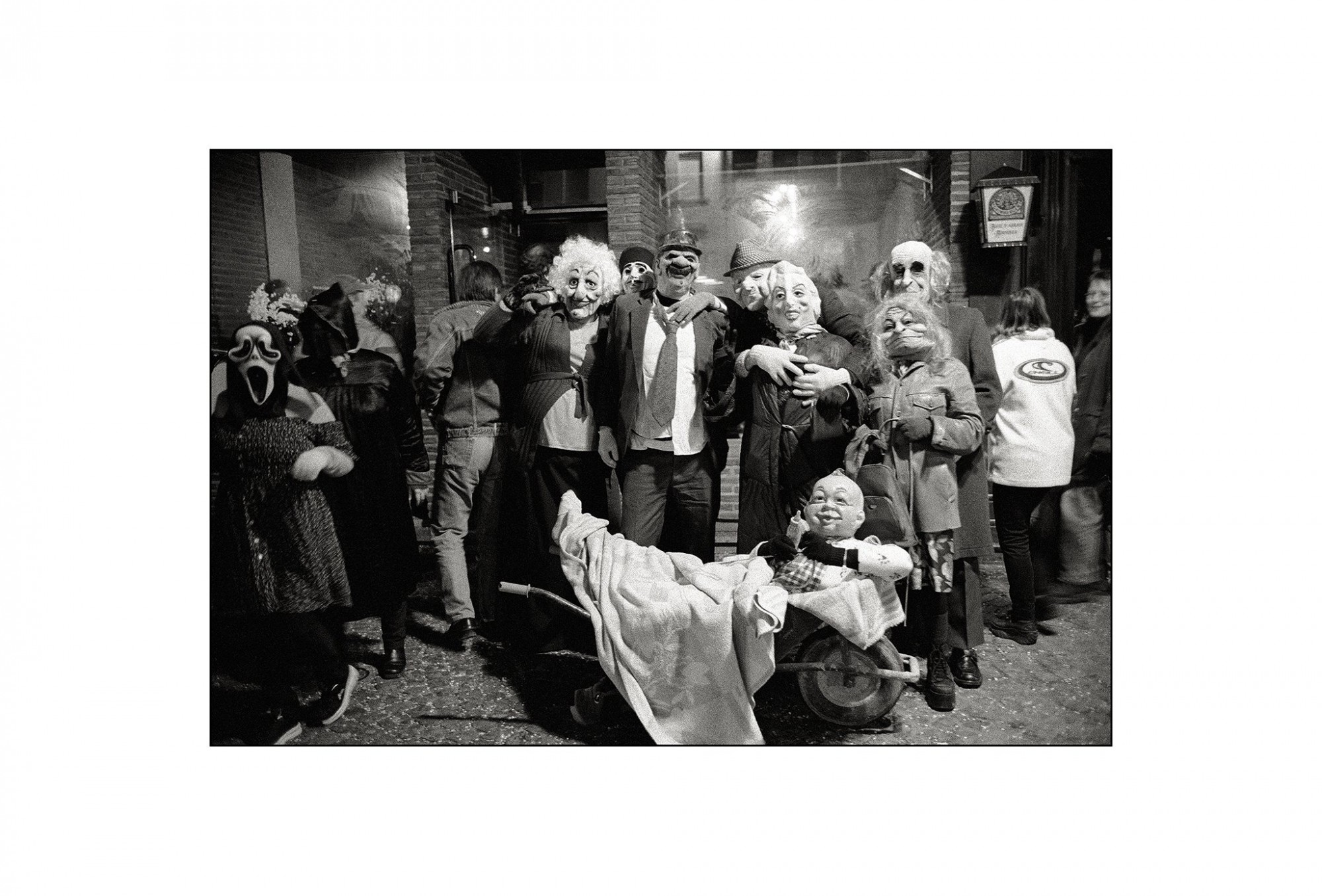Afbeelding: Uit de reeks CARNEVALE, CAR - 231 - 15, Binche,  © Dominique Van Huffel.