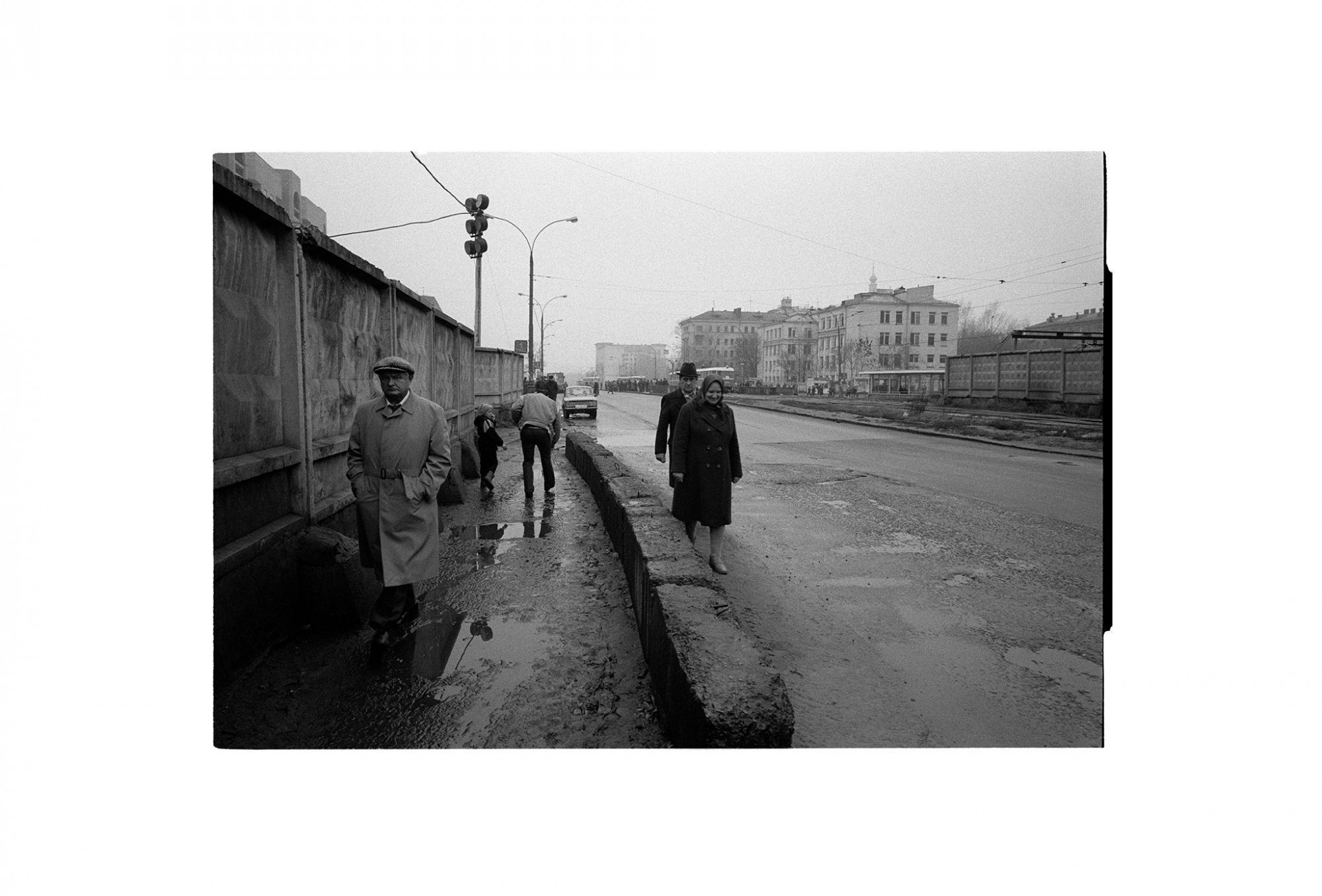 Afbeelding: Moskou 1990, Glasnost & Perestrojka, fotografie Dominique Van Huffel.