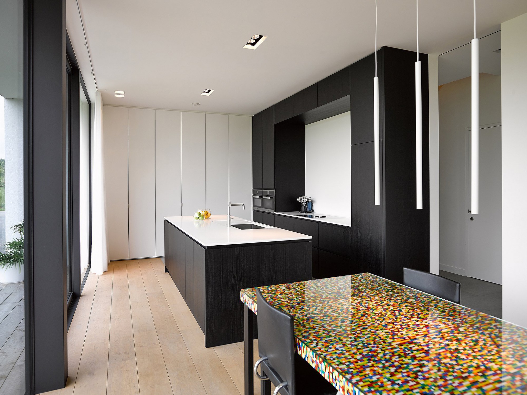 Fotografie interieur keuken te Ranst voor bouwbedrijf Menbo. Afbeelding: Fotografie interieur keuken te Ranst voor bouwbedrijf Menbo.