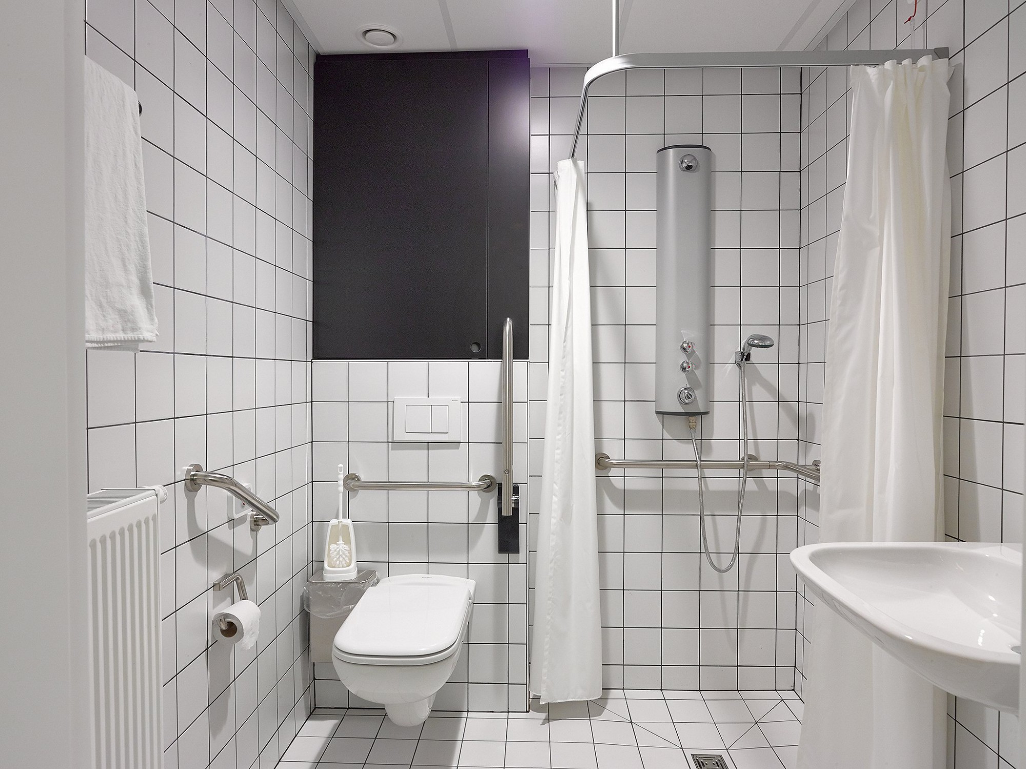 Fotografie sanitaire infrastructuur woonzorgcentra. Afbeelding: Fotografie sanitaire infrastructuur woonzorgcentra.